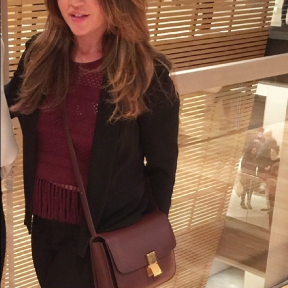 Alc burgundy top . - Picture 4 of 5